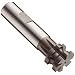 Niagara Cutter CCS150 Concave Radius Shank Type Cutter, High Speed Steel, Uncoated (Bright), Weldon Shank, 1" Cutter Diameter, 6 Flutes, 3/16" Radius, 0.625" Width