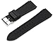 Hadley-Roma Men's MS3346RA 240 24-mm Genuine Silicone Diver Sport Watch Strap