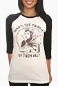 Disney Snow White Queen Girls Raglan