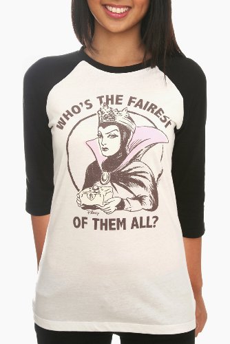 Disney Snow White Queen Girls Raglan