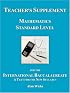 Teacher's Supplement Mathematics Standard Level for the International Baccalaureate: Second Edition