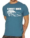 Touchlines Knight Rider - T-Shirt, Steelblue, Groesse: M