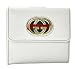 Gucci White Leather Britt French Purse 162759WH