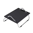 Safco 2106 Ergo-Comfort Adjustable Footrest, 18.5"W x 11.5"D x 8"H, Black, 1 Count