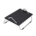 Safco 2106 Ergo-Comfort Adjustable Footrest, 18.5"W x 11.5"D x 8"H, Black, 1 Count