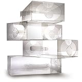 Clear Boxes 5 Large Clear Boxes Clear Size One Size
