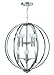 Fredrick Ramond FR49298PCM Eight Light Polished Chrome Frosted Cubes Glass Up Chandelier