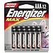 Energizer(R) Max(R) AAA Alkaline Batteries, Pack Of 12