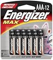 Energizer(R) Max(R) AAA Alkaline Batteries, Pack Of 12