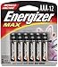 Energizer(R) Max(R) AAA Alkaline Batteries, Pack Of 12