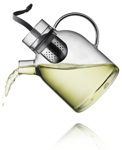 "Menu 1-1/2-Liter Kettle Teapot, Glass with Tea Egg"