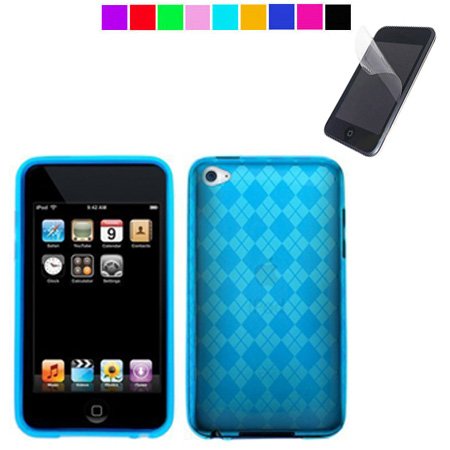 Attractive Silicone Skin for Touch (Blue)