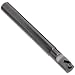 Dorian Tool SN Small Round Shank Screw Lock Internal Threading Bar, 4" Overall Length, 1/2" Minimum Hole Diameter, 3/8" Shank Diameter
