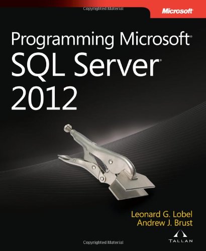 Programming Microsoft SQL Server 2012 0735658226 pdf