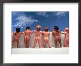 41emyj0WHmL. SL160  Seven Little Kids Photography Framed Art Poster Print, 22x18