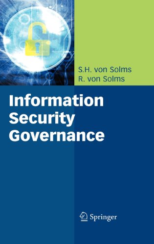 Information Security Governance 0387799834 pdf