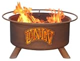 patio sets with fire pits-Patina F402 UNLV Fire Pit