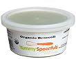 Yummy Spoonfuls Creamy Yummy Pureed Organic Broccoli, 4-Ounce Tubs (Pack of 12)