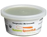 Yummy Spoonfuls Creamy Yummy Pureed Organic Broccoli, 4-Ounce Tubs (Pack of 12)