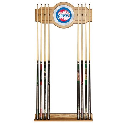 Los Angeles Clippers NBA Billiard Cue Rack with Mirror