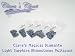 Clara's Magical Diamante Light Sapphire Rhinestone Multi Pack size SS16 x 5 packs (Iron On Hot-fix Items)