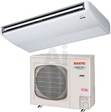 Review Sanyo  / Sanyo 26TW72R 24,400 BTU Single Zone Ceiling-Suspended Ductless Split System with DC Inverter, Auto Louver Function and Fresh Air Intake Capability (THW2672R Indoor Unit/ C2672R Outdoor Unit): Cool Only