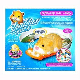 Zhu Zhu Pets Skateboard and U-Turn by Zhu Zhu Pets