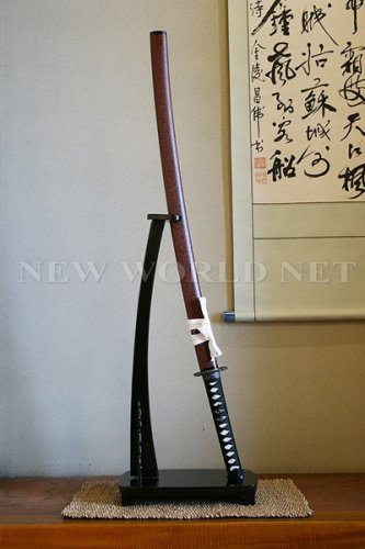 Cover image : 【美術模造刀剣】るろうに剣心 緋村剣心愛刀 逆刃刀 茶石目 飛龍鍔仕様