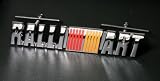 3D Ralliart Grill Grille Emblem Red Yellow and Silver Universal Fit All Vehicles 41en59%2B%2B%2B2L. SL160 3D Ralliart Grill Grille Emblem Red Yellow and Silver Universal Fit All Vehicles