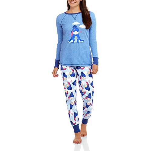 Disney Pajama Thermal Sleep Top and Pant 2 Piece Sleepwear Set
