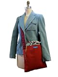 V2SL SUN Terra Cotta of Vela TESAGE tote bags, Style 2, Sunbrella, Shoulder bags with Drawstring Closure Top,