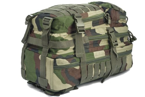 Camouflage Militaire Armée Sac à dos US assault pack 30L MOLLE Centre Europe (CE)