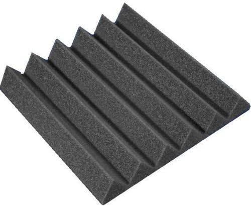 Soundproofing Foam studio wedges 1" X 12" x 12" Made in USA