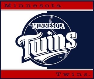 Buy Minnesota Twins MLB All Star Team Blanket Throw (60x50) by Biederlack