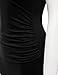 Doublju Women's Laced Short Sleeve Surplice Wrap T Shirts