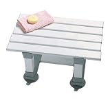 Medina 12 plastic bath seat enabling easy access to the bath