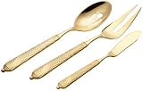 Yamazaki Byzantine 24-Karet 3-Piece Serving Set