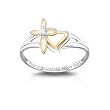 My Daughter's Faith And Love Diamond Ring by The Bradford Exchange