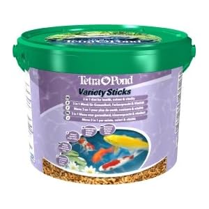 Fish Food - Tetrapond Variety Sticks 10litre Bucket/1650g