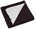 Disney Baby-Boys Newborn Reversible Blanket, Black/Heather Grey, One Size