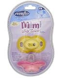 Evenflo Mimi Soft Touch Pacifiers 6+ Months: Girl Colors
