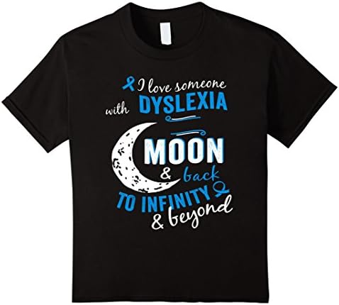 Kids Dyslexia Awareness Shirt 8 Black