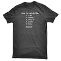 Fishing, How to catch fish, Premium T-Shirt