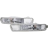 Crystal Clear Lens Front Signal Parking Bumper Lights Lamps Honda Accord