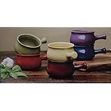 Stonewear Bowls 6 Piece Ceramic Soup Bowl Set, Multicolor