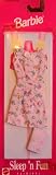 Barbie Sleep 'n Fun Fashions w Dress & Diary (1997 Arcotoys, Mattel)