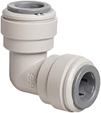John Guest Acetal Copolymer Push-To-Connect Tube Fitting, Union Elbow, Tube OD (Pack of 10)