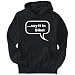 Hoodie Mens Black 