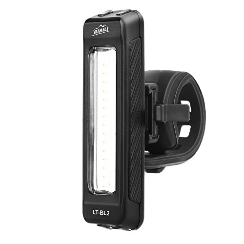 Hihill led bicycle tail light, usb rechargeable waterpr…