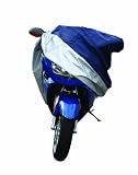 41enTw3%2BkvL. SL160  Pilot Automotive CC 6331 Blue/Silver Small Motorcycle Cover